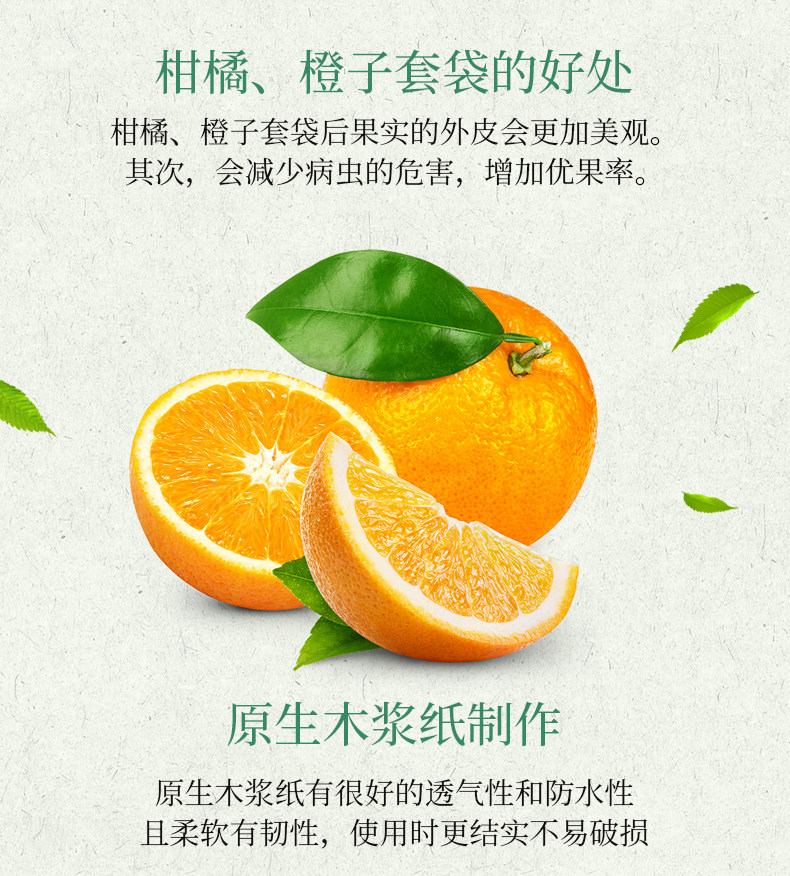 柑橘套袋袋橙子橘子套袋脐橙袋子红美人沃柑杨桃莲雾释迦X20-阿里巴巴