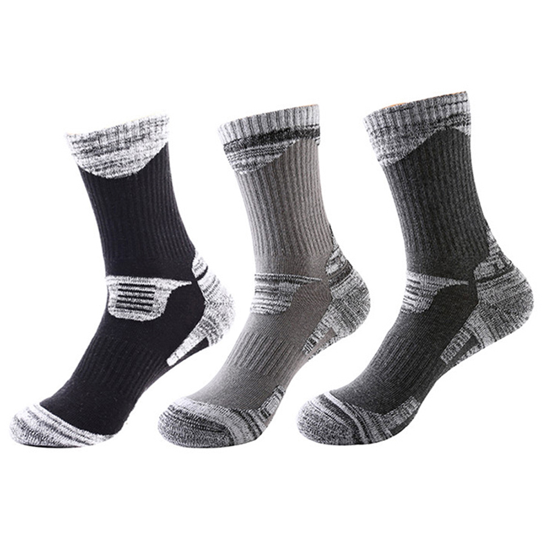 Ski Socks 3 Pairs (One Size)outdoors Snow Ice claw portable Gourd type  Ice claw winter scenic spot simple and easy non-slip shoe cover Shoe chain 5 tooth