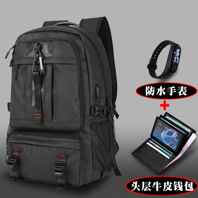 Independent Footwear Barn Outdoor Sport Large Capacity Double Shoulder Bag Men Expandable Travel Trip Li Scapes Bag 16 Inch Computer Bag