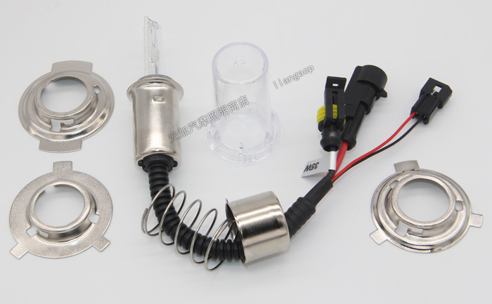 Đích thực thanh đá xe máy Xenon bulb 12V35W55W Xenon bóng đèn lớn siêu sáng ánh sáng trắng đôi sửa đổi ánh sáng đèn pha xe máy dream