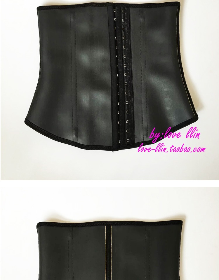 Thắt lưng chuyên nghiệp cao su đai corset đai trước dài thể thao ngắn tập thể dục eo bụng đai nữ nhựa quần lót nam