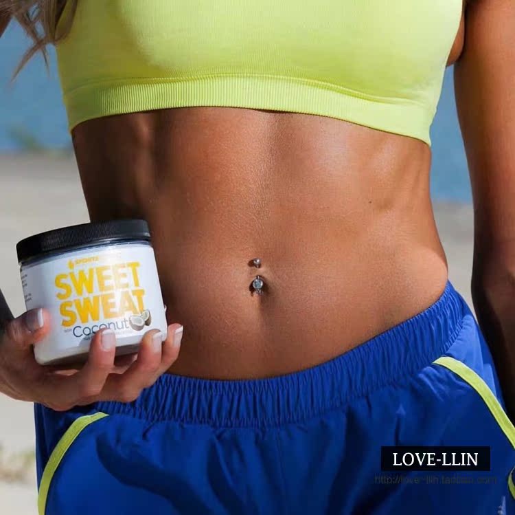 Sports Research Sweet Sweat Coconut 椰子味 纤体霜局部甩脂膏