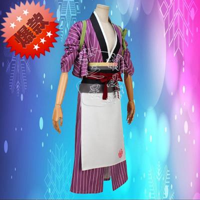 taobao agent Spot cosplay swordsmanship dance dance Zong Sanzuo text inner service men's and women's printed kimono yukata