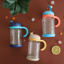 Special sale High Borosilicate Glass sauce vinegar oil pot automatic opening and closing home kitchen leak-proof color sauce vinegar seasoning bottle