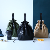 Original Beamline Tin Foil Insulated Cold Lunch Bag Lunch Box Bag Anti-Leaking Canvas Environmental Mommy Portable