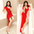 mới 2019 Đêm Nightclub Sauna Kỹ Thuật Nữ Đổi mới Sexy Little dress Bọc Hip Shang Yanu của ăn mặc mùa hè 
