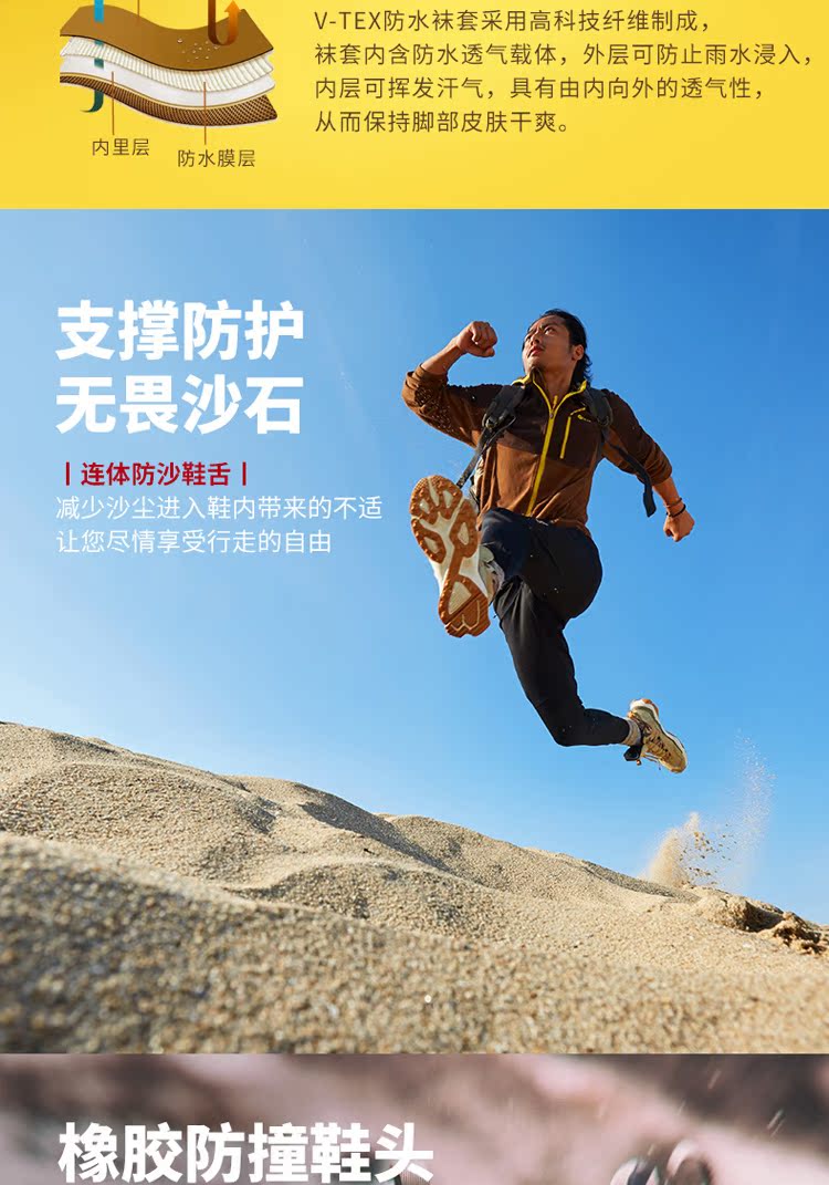 Giày leo núi chống nước mùa đông RAX dành cho nam và nữ cao để giúp giày leo núi chống nước cho nữ - Khởi động ngoài trời giày boot martin