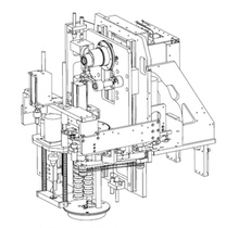 Shanghai and Eagle High Bird Tianming AGMS automatic cutting machine computer cutting bed wheel assembly