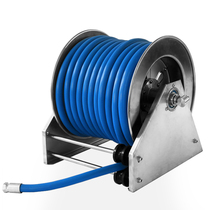 Hand reel 100 meters Hand retractable reel Stainless steel hand cleaning reel Hand reel