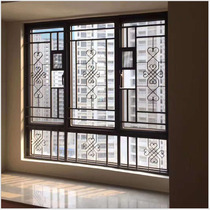 Invisible Mosquito Screens Custom Windows 304 Stainless Steel Diamond Mesh Aluminum Alloy Windows Flower Push-and-pull Anti-theft Window Mount