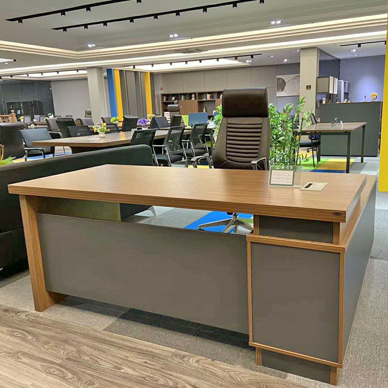 Fashion Modern Boss Table Big Bandae President Table Manager Table Manager Table Owner Desk 1 8M Office furniture