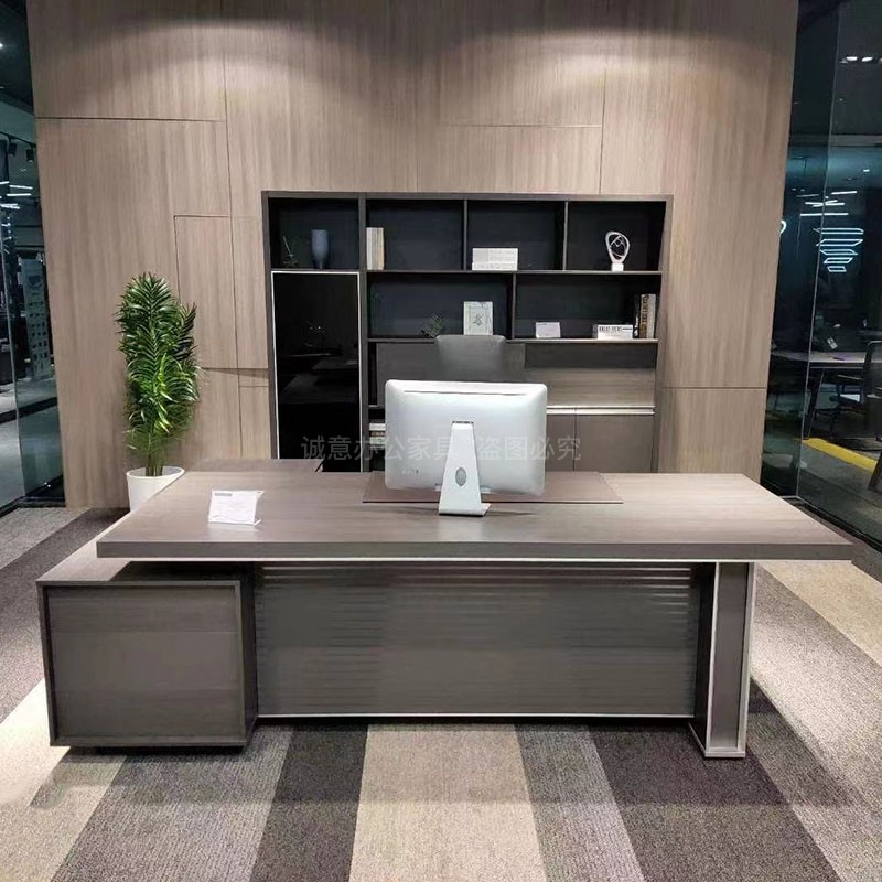 Boss Table Minimalist Modern Single Manager President Chairs Combined Atmospheres Executive Bantai Office Furniture 2 4M