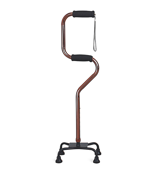 Elderly Walking Stick Four Feet of Walking Stick Walking Stick Anti Slip Anti-Slip Crutches Aluminum Alloy Walker Flex FS9242L