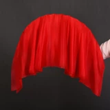 Dance a Abricot Original Silk Fan Fan Pure Big Red Black Bone Dance Fan Fan Fan Fan Classical Dance Dance Dans -Decdiated Fan