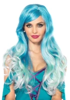 American Leg Avenue Halloween Mermaid Wigs Long Rolling Stage Performance