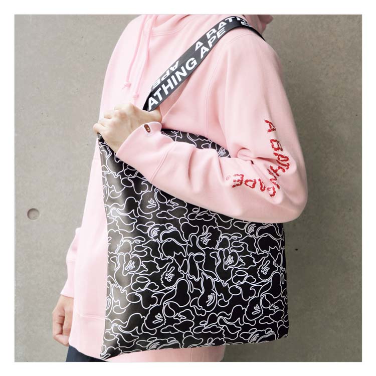 Japan Magazine Appendix Package Men and Women General Chauffles Ape Heads Pu Camouflate hand single shoulder bag Entrusted Bag