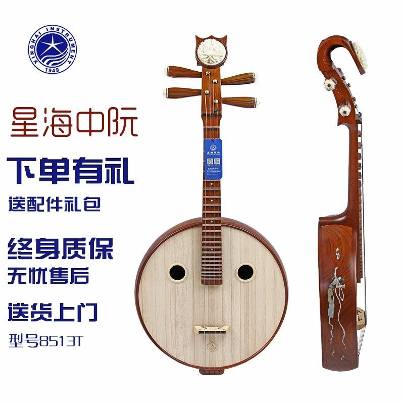 星海中阮8513T:飞天舞动的古典魅力,专业考级必备神器!-阮-淘宝百科网