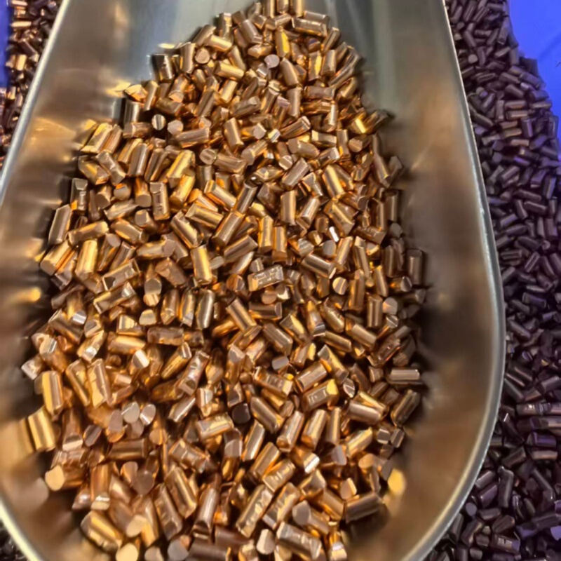 T2 Copper Granules 99.9 Pure Copper for Research and Experimental Use 3*5mm Copper Filler Metal Copper Particles Copper Segments