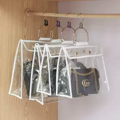 Bailu transparent sealed bag dust bag storage bag storage bag wardrobe wardrobe hanging creative organization