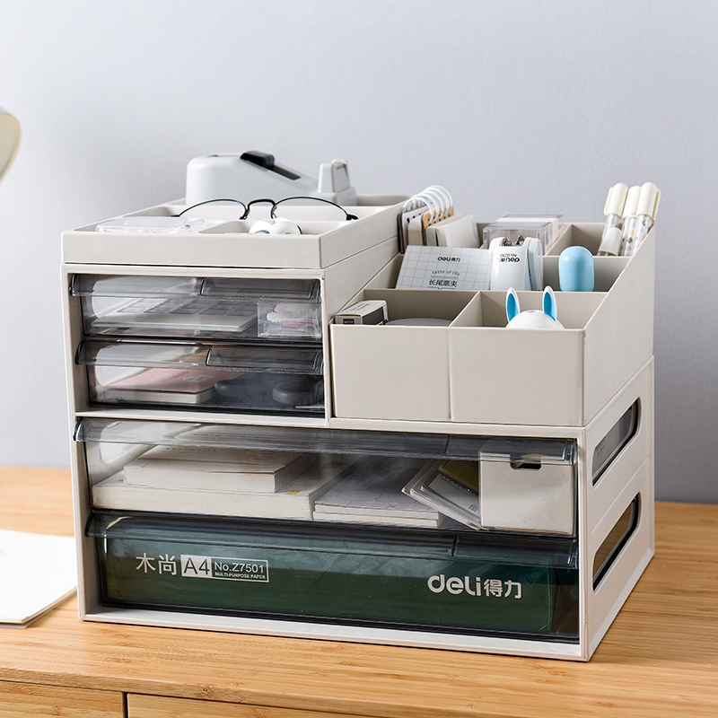Office stationery piece clip desktop containing box plastic drawer information shelf supplies containing box finishing cabinet