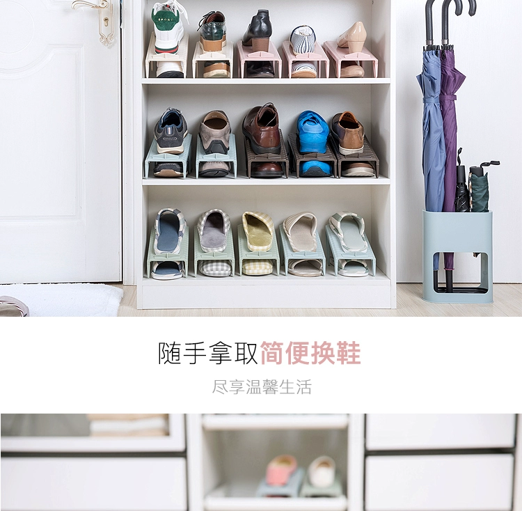 露 Tích hợp giá giày đôi phòng khách tủ giày khung giày Không gian gia đình giá lưu trữ giày đơn giản - Kệ kệ gỗ treo tường đẹp