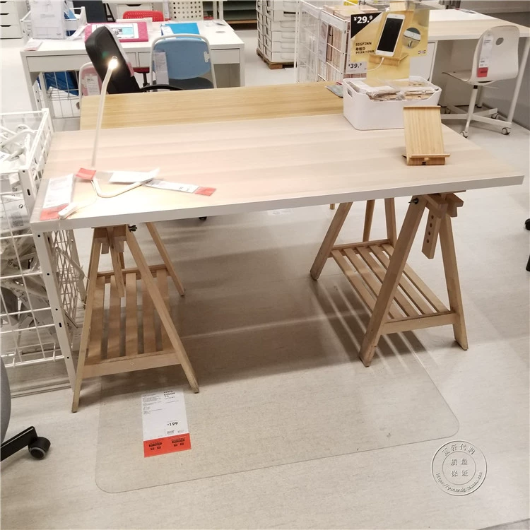 IKEA trong nước mua Limon Finwald bàn máy tính bàn học bàn - Bàn bàn học kèm giá sách