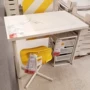 IKEA mua trong nước Limon Addis bàn máy tính bàn học bàn viết trẻ em 100X60 cm - Bàn bàn điều chỉnh độ cao
