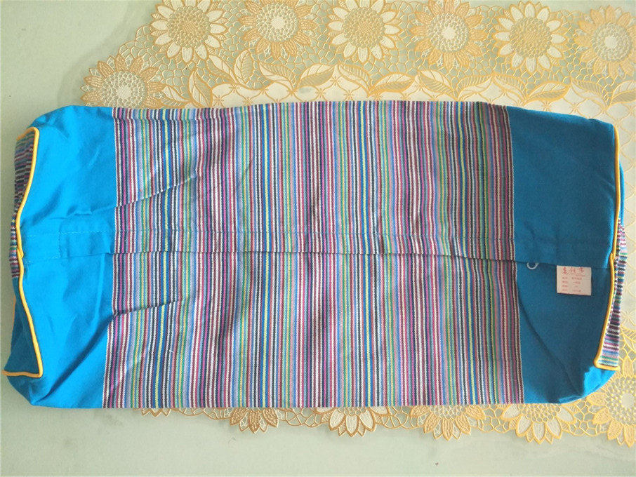 Cotton cũ vải thô cổ tử cung gối dài vuông gối đơn áo khoác người lớn dây kéo không có lõi đảm bảo không bóng gối tựa lưng văn phòng