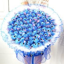 Stitch Chinchilla Stitch doll cartoon to send best friend girlfriend Boyfriend birthday gift Christmas Valentines Day gift