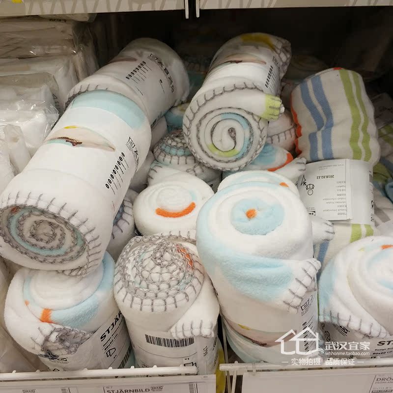 IKEA chăn giải trí Han Peter chăn em bé chăn chăn giải trí chăn điều hòa chăn ăn trưa phá chăn chăn em bé ôm - Ném / Chăn chăn lông cừu loại dày