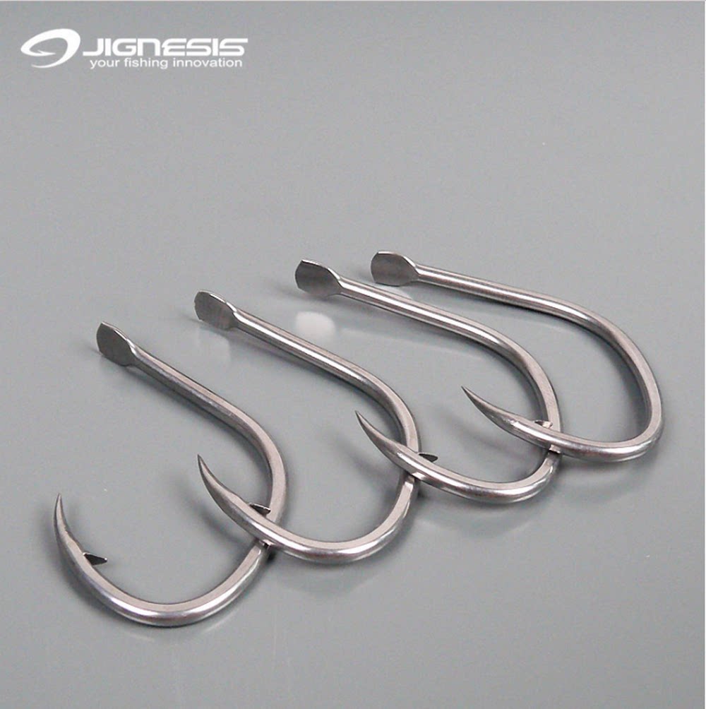 Taiwan Brands Genesis Jignesis High Strength ZJ-5S EL Slow Iron Plate Hook Lujah Hook Fishing Hook