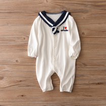 Japan Fall Long Sleeve Newborn Baby I Love Dad Mom Conjoined Clothes Baby Spring Summer Khaclothes Baby Climbing