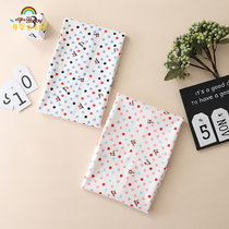 I love mom and dad newborn baby isolation pad waterproof washable large breathable four seasons baby pure cotton autumn and winter