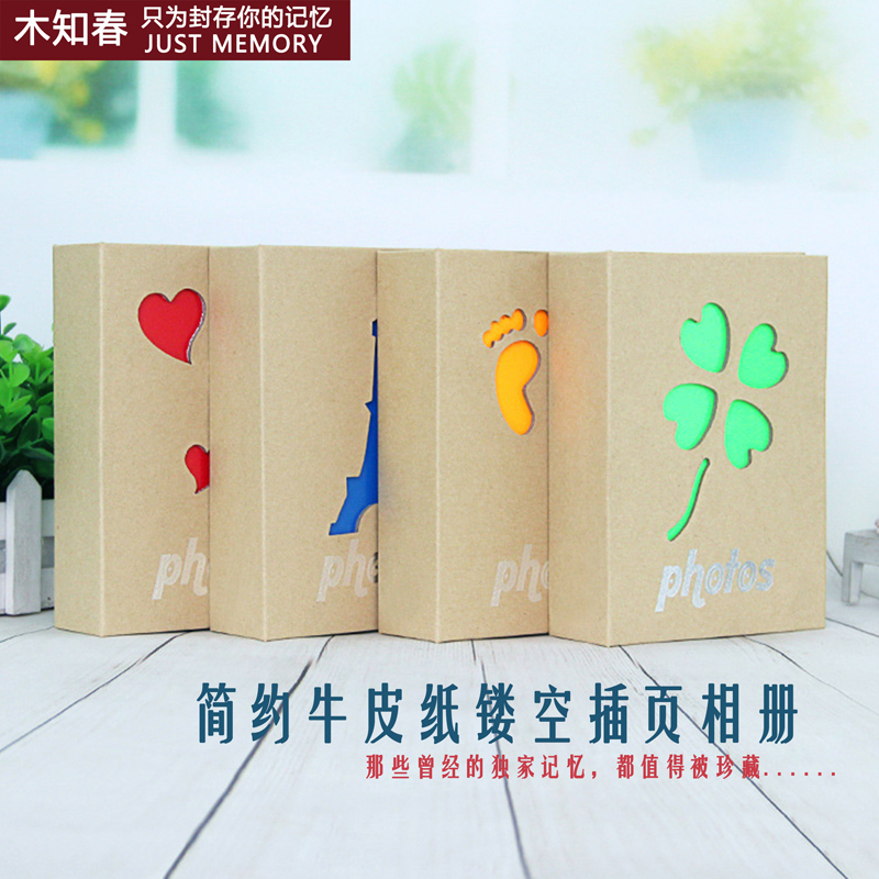 Comic Book Collection Inserts Page Style 6 Inch 100 Zhang Children's Baby Growth Remembrance Booklet Brief Creative Cartoon Photo Book