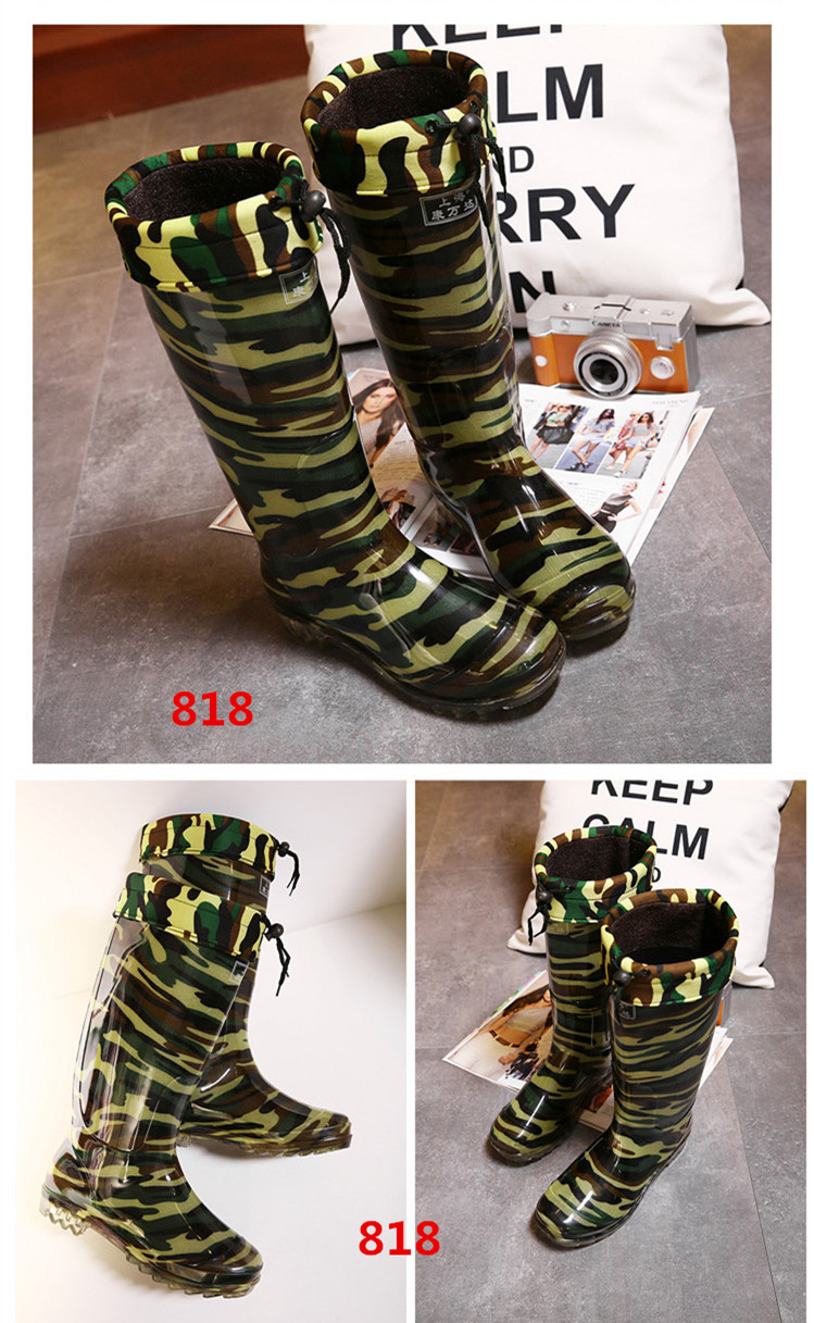 Chaussures - bottes caoutchouc homme pour hiver - semelle tendon - Ref 961639 Image 26