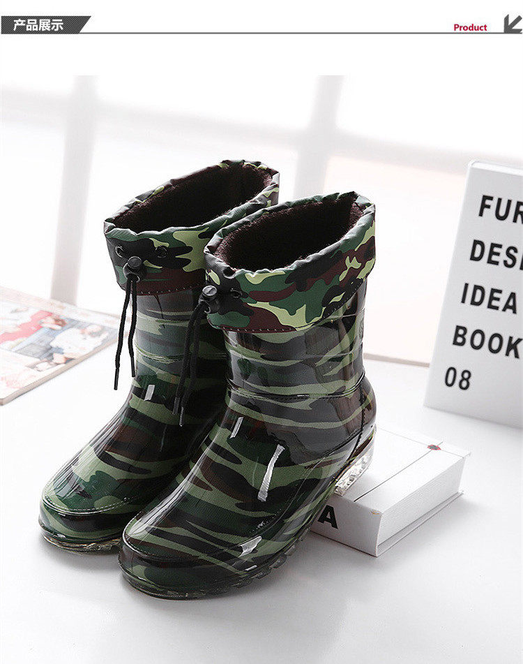 Chaussures - bottes caoutchouc homme pour hiver - semelle tendon - Ref 962991 Image 9