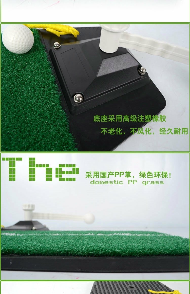 Authentic sân tập golf trong nhà Swing Trainer Golf Mat Gửi Xoay Rod bộ dụng cụ đánh golf	
