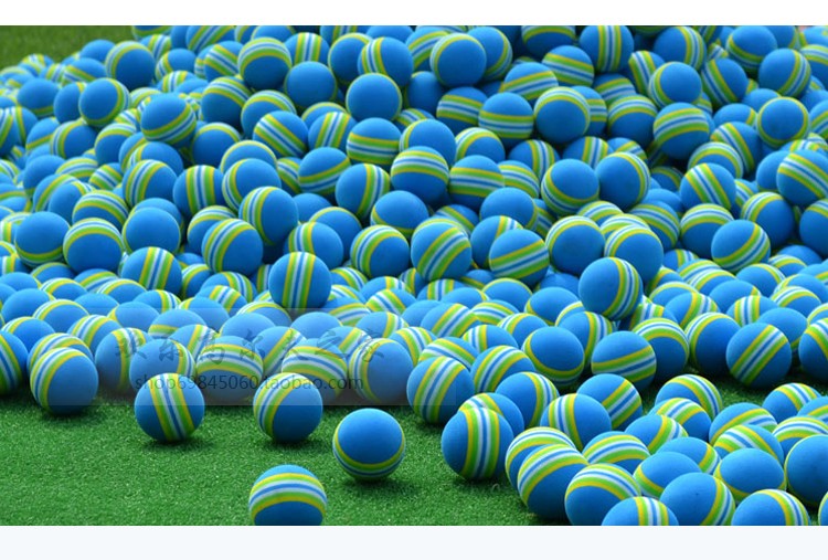 Trong nhà golf thực hành bóng màu sponge bóng EVA mềm bóng cầu vồng bóng pet đồ chơi bóng nhiều màu 	túi đựng giày đánh golf