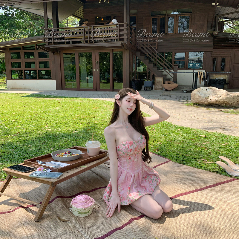 Don'T Eat Peach by Yishengluohuaying Original Design Spring/Summer 2026 Elegant and Fashionable Stunning Dress