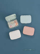 Japan GP Travel Small Pill Box Portable Girls Weekly Take Subsidy Drug Box Mini-Drug Pill Box