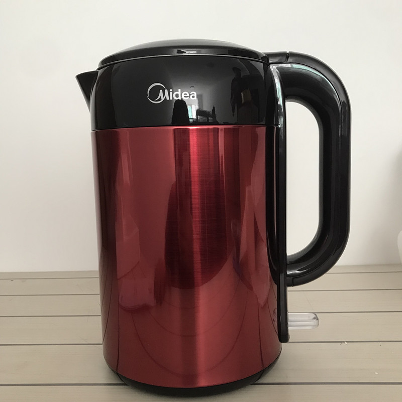 Midea Midea MK-H317E4C Electric Kettle 304 Stainless Steel Kettle 1 7L Double Layer Automatic Power Off