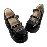 Оригинальная обувь на платформе, дорожная полиция, стиль Лолита, в стиле панк