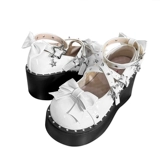 SuperPink Original Lolita [Star Falling] Punk Y2K Горячая девочка густая единственная круглая голова одиночная обувь для женщин