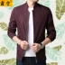 Người mẫu mùa xuân Cun 20 đến 25 tuổi 30-35 nam thanh niên mặc quần áo 26 áo khoác giản dị nv nam mùa thu - Đồng phục bóng chày áo bomber Đồng phục bóng chày