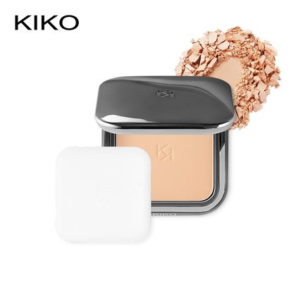 【立即抢购】意大利KIKO自然哑光雾面粉饼定妆补妆散粉持妆油皮