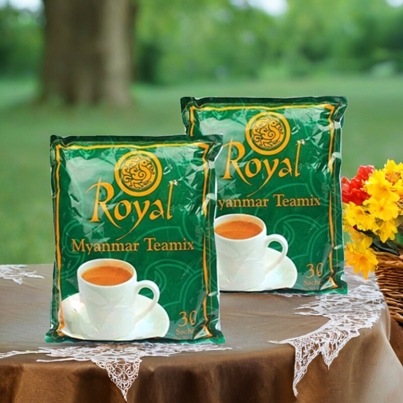 Myanmar Royal Royal Milk Tea Imported Milk Tea Instant Bag Milk Flavor Tea Milk Tea Powder Royal Thai Milk 