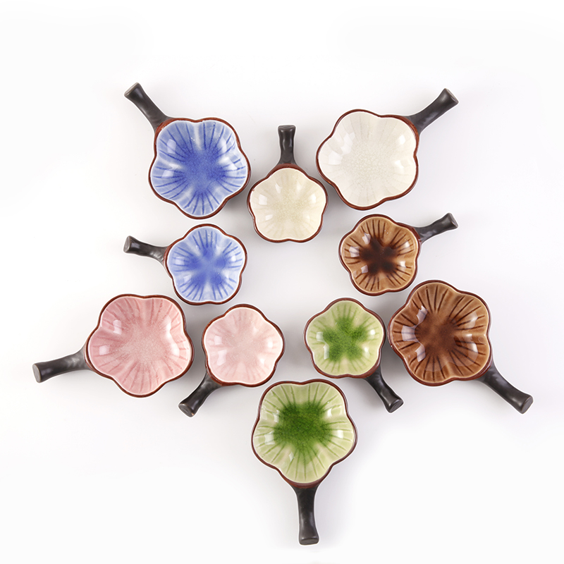 Zhaobei Modie calligraphy ink disc multi-function pen holding pen bracket ceramic study Four Treasures ink porcelain ink plate