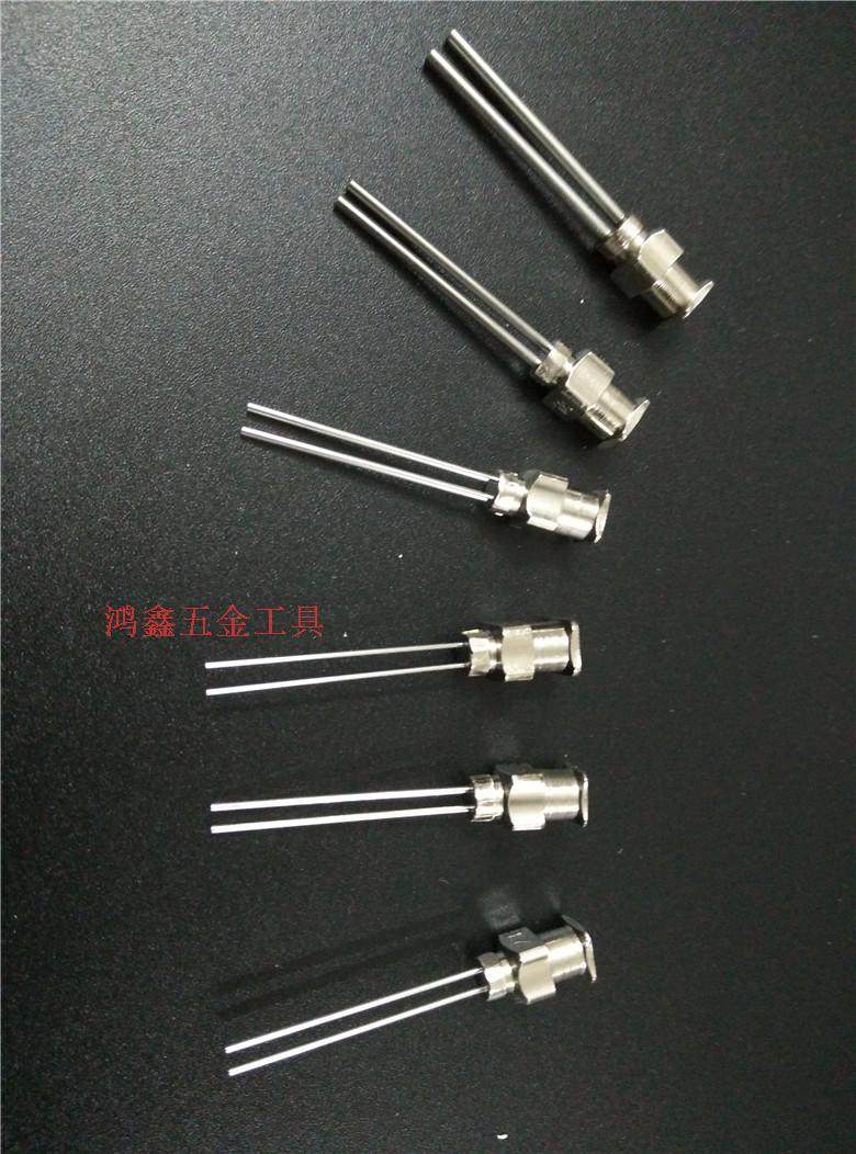 [USD 4.84] Double Needle Stainless Steel Dispensing Needle Dispensing