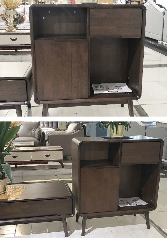 Tủ tivi phòng khách kết hợp tủ bên Nội thất phong cách Bắc Âu kết hợp trọn bộ Tủ đựng đồ phòng khách hai bên - Buồng