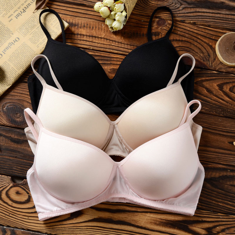 Nhật bản phần mỏng áo ngực lụa thoải mái không có vòng thép ít ladies bra kích thước lớn không có dấu vết ngủ 50 kim nhà máy lụa